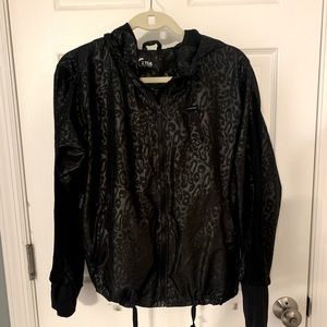 ZYIA Black Bomber - black leopard.